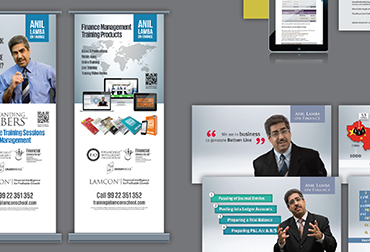 Book design, Training Video Series & Branding material for Finance Management academy.